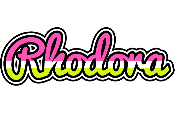 Rhodora candies logo