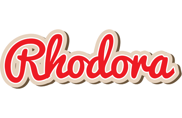 Rhodora chocolate logo