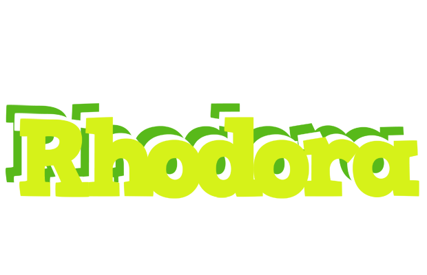 Rhodora citrus logo