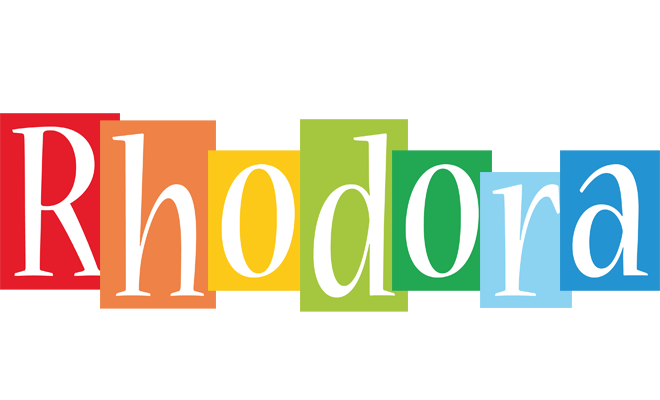 Rhodora colors logo
