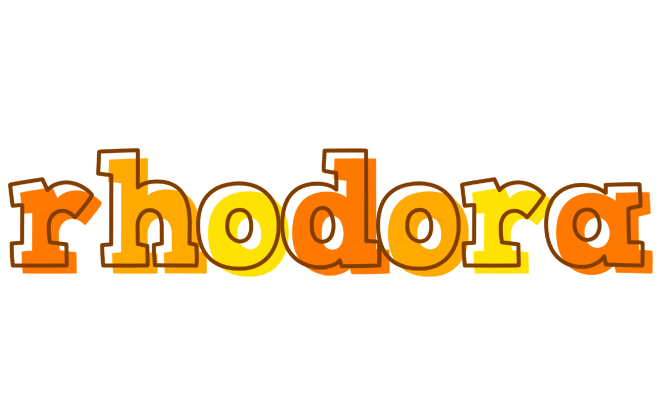 Rhodora desert logo