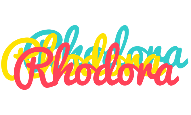 Rhodora disco logo