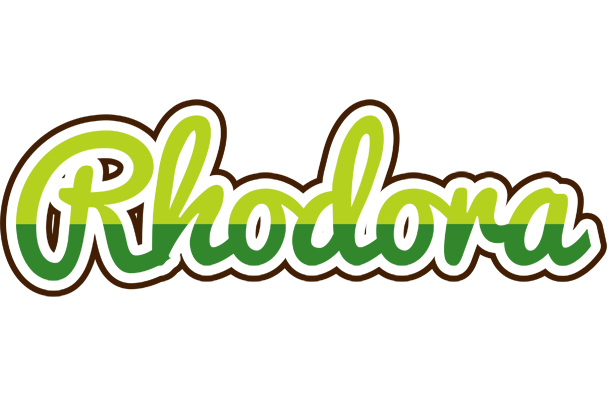 Rhodora golfing logo