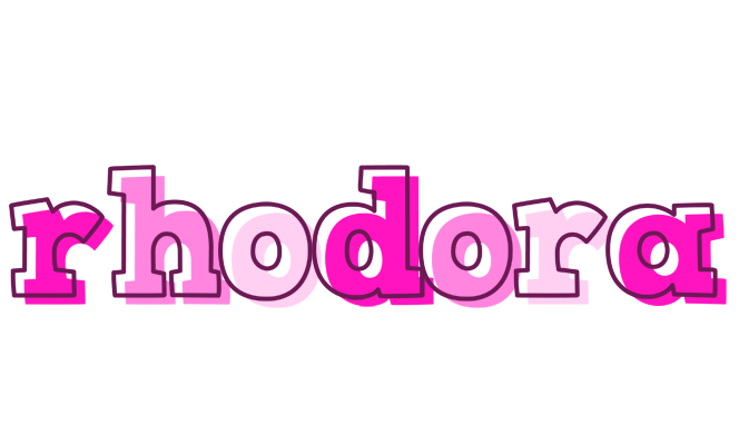 Rhodora hello logo