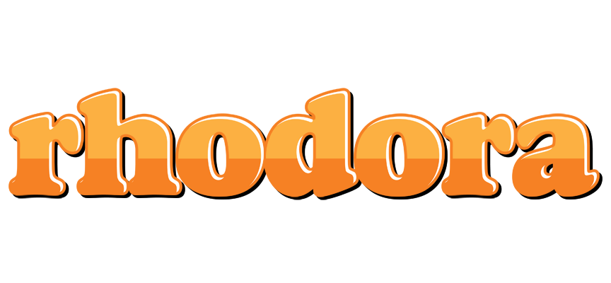 Rhodora orange logo
