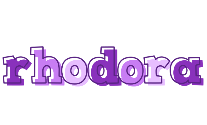 Rhodora sensual logo