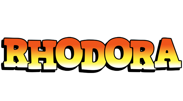 Rhodora sunset logo