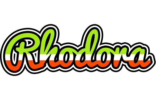 Rhodora superfun logo