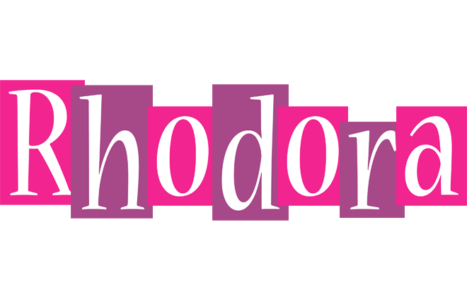 Rhodora whine logo