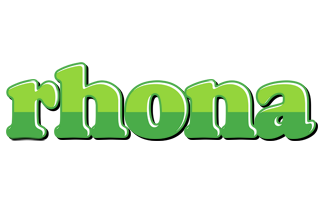 Rhona apple logo