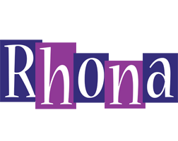 Rhona autumn logo