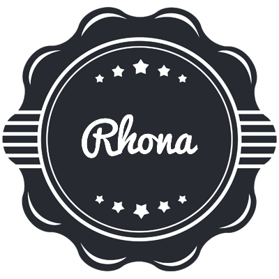 Rhona badge logo