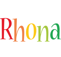 Rhona birthday logo