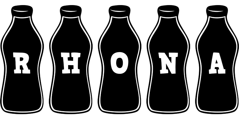 Rhona bottle logo