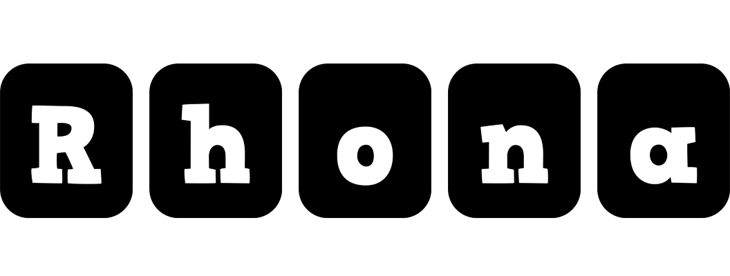 Rhona box logo