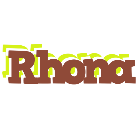 Rhona caffeebar logo