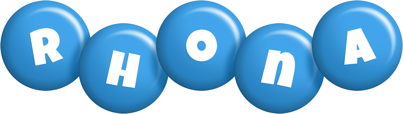 Rhona candy-blue logo