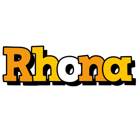 Rhona cartoon logo