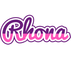 Rhona cheerful logo