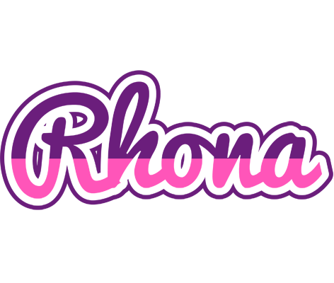 Rhona cheerful logo