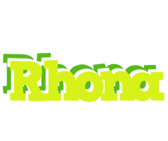 Rhona citrus logo