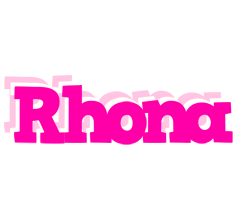 Rhona dancing logo