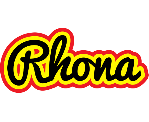 Rhona flaming logo