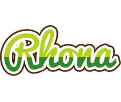 Rhona golfing logo