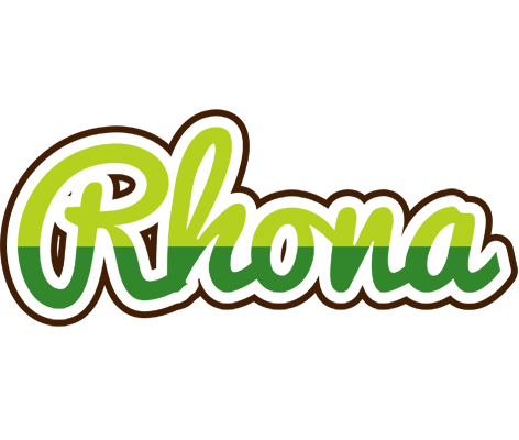 Rhona golfing logo