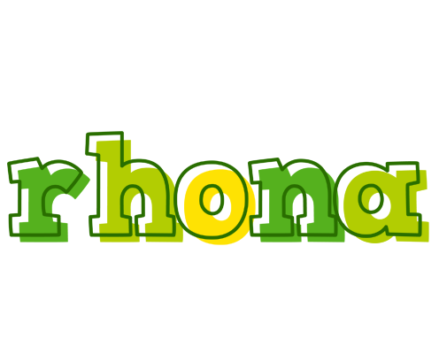 Rhona juice logo