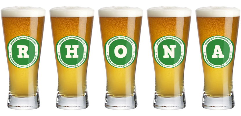 Rhona lager logo