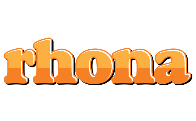 Rhona orange logo