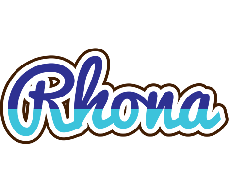 Rhona raining logo