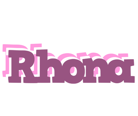 Rhona relaxing logo