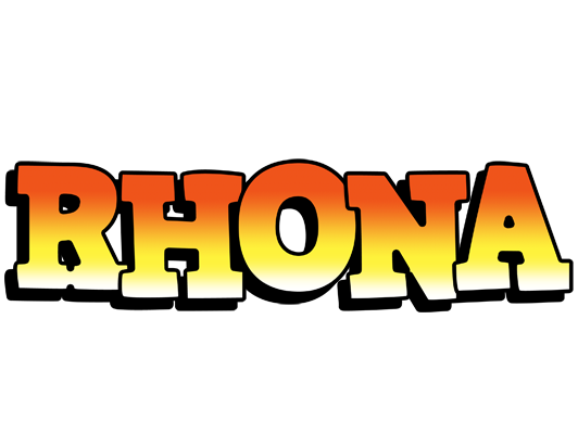 Rhona sunset logo