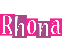 Rhona whine logo