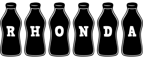 Rhonda bottle logo