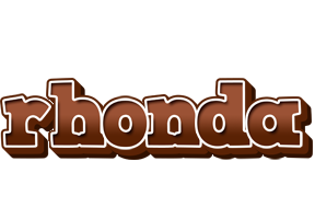 Rhonda brownie logo