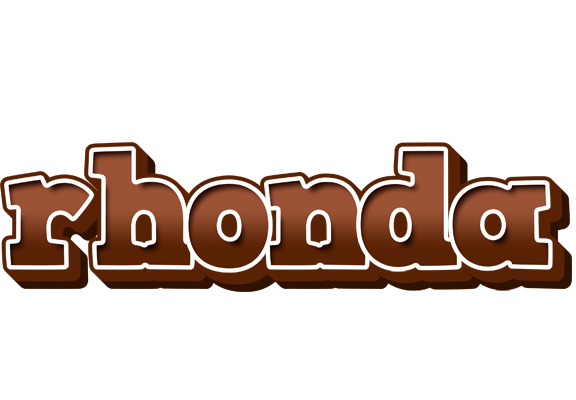 Rhonda brownie logo