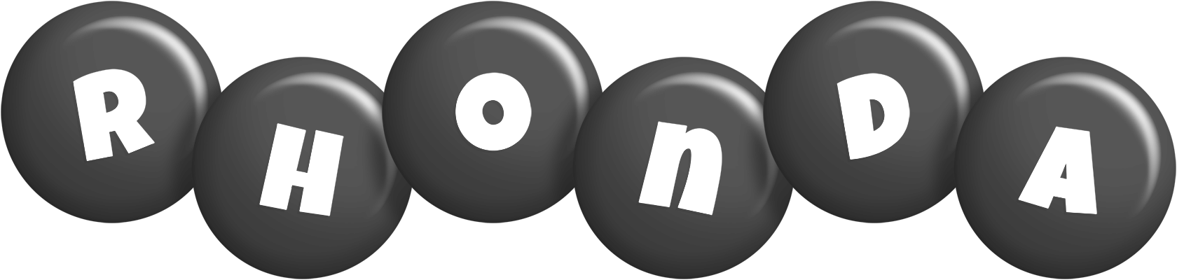 Rhonda candy-black logo