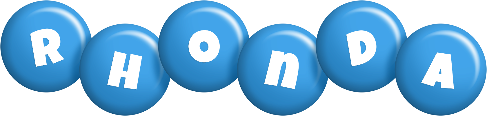 Rhonda candy-blue logo