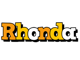 Rhonda cartoon logo