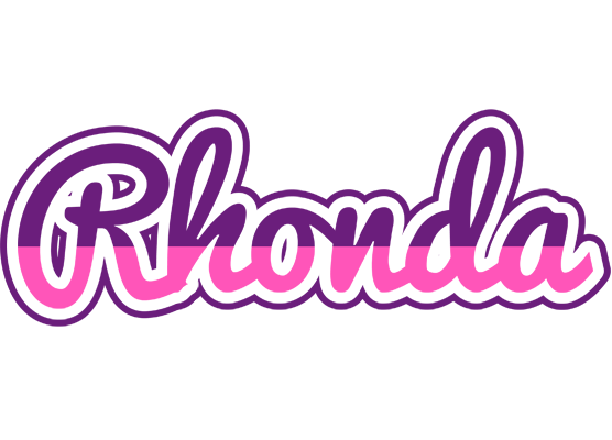 Rhonda cheerful logo