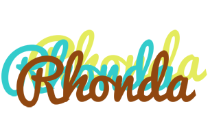 Rhonda cupcake logo