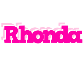 Rhonda dancing logo