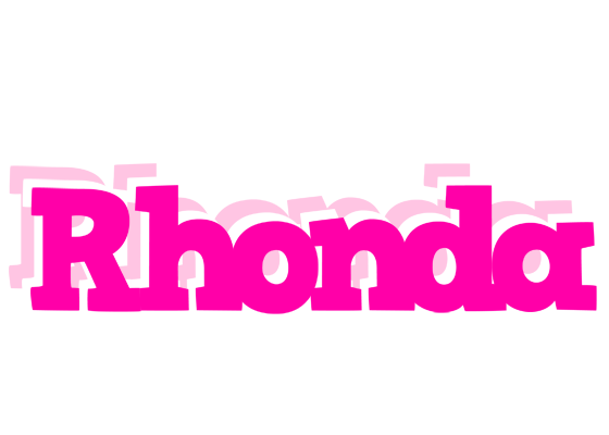 Rhonda dancing logo