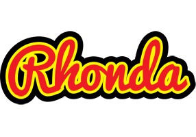 Rhonda fireman logo