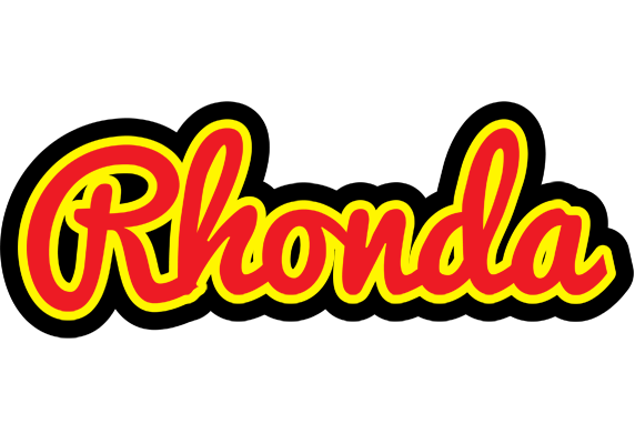Rhonda fireman logo