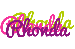 Rhonda flowers logo