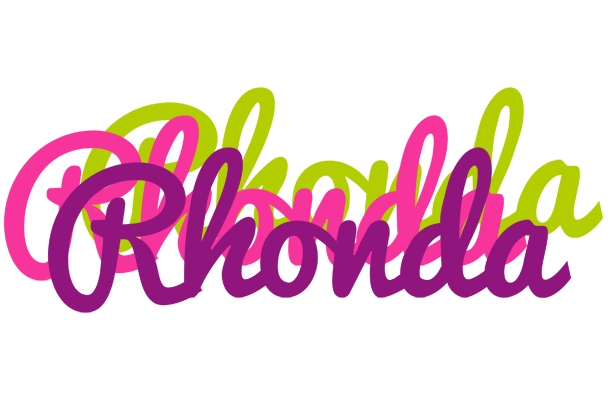 Rhonda flowers logo